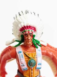 Ja-Ru Vahşi Batı Kızılderili Şefi Figür Oyuncak 2010 - Wild West Chief Action Figures