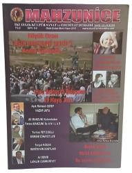 Mahzunice Kültür,Sanat ve Edebiyat Dergisi Sayı 5-6 / Ocak-Şubat-Mart-Nisan 2012