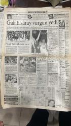 14 ŞUBAT 1999 - FOTOMAÇ SPOR GAZETESİ - TURKISH NEWSPAPER - DOĞUM GÜNÜ /HEDİYESİ - EKSİKSİZ TAM TAKIM GAZETELERİ -  GALATASARAY - KOCAELİSPOR - HAKAN ŞÜKÜR - HAGİ - ARİF - MİRKOVİC - TUGAY - OKAN - POPESCU - FATİH TERİM - SERGEN - MOLDOVAN - FARUK SÜREN - MEHMET CANSUN - ÜMİT - ÜLKERSPOR - EFES PİLSEN - CİBONA - HÜSEYİN BESOK - İBRAHİM KUTLUAY - HARUN ERDENAY - BEŞİKTAŞ - SÜLEYMAN SEBA - TOSHACK - ERTUĞRUL - AMOKACHI - ALPAY - RAHİM - SELLAMİ - SERDAR - RÜŞTÜ  TARAFTAR - FOTOMAÇ - SEVGİLİLER GÜNÜ KUTLU OLSUN - HAKAN: KRALLIK BALİÇ’İN OLSUN - BEŞİKTAŞ GAZİANTEP’TE YİNE KAYBETTİ - GÖZYAŞLARI SİYAH BEYAZ - SEVGİLİLER GÜNÜ YARAMADI - I LOVE YOU TOSHACK - TRABZONSPOR BURSA’DA PATLAMA YAPACAK - FENERBAHÇE ADANA MAÇINA HAZIR - EROL BULUT “DALYA” DİYECEK - HAGİ BU SEFER EMİN DEĞİL - SERGEN İÇİNİ DÖKTÜ - SAFFET FUTBOLCU PAZARLAYACAK - FENERBAHÇE’DE İSPORTACILARA GÖZ HAPSİ - SERGEN: FUTBOLA MUCİZE ESERİ DÖNDÜM  KOCAELİSPOR 1-3 GALATASARAY (GOLLER: HAKAN ŞÜKÜR, HAGİ, ARİF) GAZİANTEPSPOR 2-0 BEŞİK