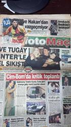14 ŞUBAT 1999 - FOTOMAÇ SPOR GAZETESİ - TURKISH NEWSPAPER - DOĞUM GÜNÜ /HEDİYESİ -  17 ŞUBAT 1999 - GALATASARAY - FARUK SÜREN - TUGAY - CELALETTİN BİLGİÇ - JUVENTUS - INTER - RONALDO - BAGGIO - ZAMORANO - FATİH TERİM - HAKAN ŞÜKÜR - BEŞİKTAŞ - AMOKACHI - SÜLEYMAN SEBA - TOSHACK - OGHEN - SELLAMİ - DEL SOLAR - TRABZONSPOR - İBRAHİM TATLISES - EBRU GÜNDEŞ - SİNAN ÖZEN - İSMAİL TÜRÜT  TARAFTAR - FOTOMAÇ - JUVENTUS HAKAN’DAN VAZGEÇMİYOR - TUGAY INTER’LE EL SIKIŞTI - GALATASARAY’DA KRİTİK TOPLANTI - FARUK SÜREN İSTİFA GÖRÜŞÜLECEK - RÜŞTÜ: ACILARIMI KALBİME GÖMDÜM - HAMZA: TARİKAT BENİ MAHVETTİ - BEŞİKTAŞ’TA PARA KRİZİ AŞILDI - AMOKACHI BEŞİKTAŞ’TAN AYRILIYOR - TRABZON’A YILDIZ YAĞMURU - GALATASARAY SAKARYA MAÇINA HAZIRLANIYOR - SÜREN’İN PRENSİ BURAK ELMAS - BEŞİKTAŞ’TA SARİ TEHLİKE - KARTAL’DA BENZİN İSTASYONU İHALESİ  FENERBAHÇE 6-0 ADANASPOR (MOLDOVAN 3, DIMAS, MOŞE, SERGEN) TRABZONSPOR 1-0 BURSASPOR (ÜNAL 90. DK) GAZİANTEPSPOR 2-0 BEŞİKTAŞ (ALİ İBRAHİM, DESIRE - EKSİKSİZ TAM TAKIM GAZETE
