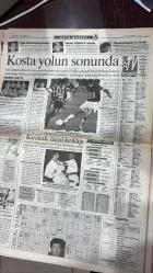 14 ŞUBAT 1999 - FOTOMAÇ SPOR GAZETESİ - TURKISH NEWSPAPER - DOĞUM GÜNÜ /HEDİYESİ -  17 ŞUBAT 1999 - GALATASARAY - FARUK SÜREN - TUGAY - CELALETTİN BİLGİÇ - JUVENTUS - INTER - RONALDO - BAGGIO - ZAMORANO - FATİH TERİM - HAKAN ŞÜKÜR - BEŞİKTAŞ - AMOKACHI - SÜLEYMAN SEBA - TOSHACK - OGHEN - SELLAMİ - DEL SOLAR - TRABZONSPOR - İBRAHİM TATLISES - EBRU GÜNDEŞ - SİNAN ÖZEN - İSMAİL TÜRÜT  TARAFTAR - FOTOMAÇ - JUVENTUS HAKAN’DAN VAZGEÇMİYOR - TUGAY INTER’LE EL SIKIŞTI - GALATASARAY’DA KRİTİK TOPLANTI - FARUK SÜREN İSTİFA GÖRÜŞÜLECEK - RÜŞTÜ: ACILARIMI KALBİME GÖMDÜM - HAMZA: TARİKAT BENİ MAHVETTİ - BEŞİKTAŞ’TA PARA KRİZİ AŞILDI - AMOKACHI BEŞİKTAŞ’TAN AYRILIYOR - TRABZON’A YILDIZ YAĞMURU - GALATASARAY SAKARYA MAÇINA HAZIRLANIYOR - SÜREN’İN PRENSİ BURAK ELMAS - BEŞİKTAŞ’TA SARİ TEHLİKE - KARTAL’DA BENZİN İSTASYONU İHALESİ  FENERBAHÇE 6-0 ADANASPOR (MOLDOVAN 3, DIMAS, MOŞE, SERGEN) TRABZONSPOR 1-0 BURSASPOR (ÜNAL 90. DK) GAZİANTEPSPOR 2-0 BEŞİKTAŞ (ALİ İBRAHİM, DESIRE - EKSİKSİZ TAM TAKIM GAZETE