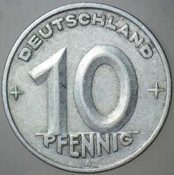 DOĞU ALMANYA 10 PFENNIG 1949 A. DDR.