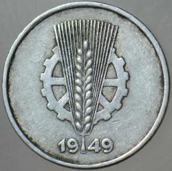 DOĞU ALMANYA 1 PFENNIG 1949 A. DDR.