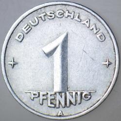 DOĞU ALMANYA 1 PFENNIG 1950 A. DDR.