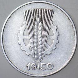 DOĞU ALMANYA 1 PFENNIG 1950 A. DDR.