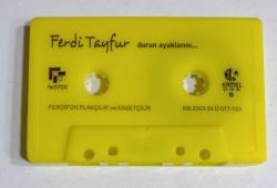 FERDİ TAYFUR , DURUN AYAKLARIM ALBÜMÜ KASETİ ÇİL KONDİSYONDA