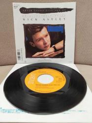 RICK ASTLEY - Never Gonna Give You Up - 1987 Japonya Basım 45lik Plak