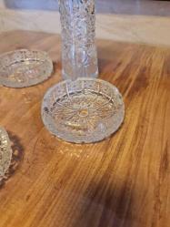 Kristal vazo küllük ve sunumluk