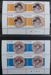 VATİKAN ŞEHRİ 2005 GASTRONOMİ EUROPA CEPT SERİ 4'LÜ BLOK