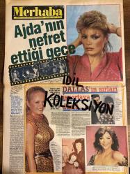 MERHABA GAZETESİ - DOĞUM GÜNÜ HEDİYESİ (TURKİSH - NEWSPAPER) - 23 ŞUBAT 1983 - SAYI : 9 - TAM TAKIM 12 SAYFADIR -Gönül Yazar-Turgut Akyüz-Ajda Pekkan-Nükhet Duru-Ercan Arıklı-Hıncal Uluç-Ali Kocatepe-İbrahim Tatlıses-Oya Aydoğan-Kerem Çalışkan-Hülya Sözer-Deniz Akbulut-Hakkı Yalçın-Serpil Benay-Sezen Aksu-Cemil Turan-Gülşüm-Adnan Kop-Charlene Tilton-Victoria Principal-Patrick Duffy-Mireille Mathieu-Alain Delon-Hülya Süer-Dursun Karadağ-Giscard d Estaing-Mitterrand-Pembe Mutlu-Hakkı Yalçın-Gönül Yazar-Turgut Akyüz-Cem Rekim-Dündar Kılıç-Kibariye-Azize Gencebay-Parla Şenol-Güner Ümit-Bülent Ersoy-Talha Özmen-İbrahim Tatlıses-Robert Redford-William Holden-Sevda Ferdağ-Oya Peri-Türkan Şoray-Nükhet Duru-Mustafa Sapcı-Feri Cansel-Göksel Arsoy-Barış Manço-Çiğdem Sezen-Hakkı Yılmaz-Samiye-Akın-Dr Fahrettin Cüreklibatur-Metin-Dr Erdoğan Tanaltay-Suna Tanaltay-N Yılmaz