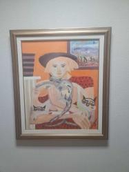 Ayşe perran yeşeren 73x63 cm karışıkteknik tablo