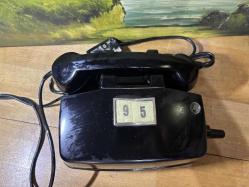 antika siyah renk manyetolu telefon