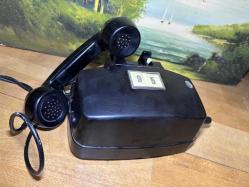 antika siyah renk manyetolu telefon