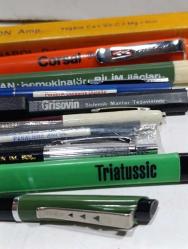 P70----10 ADET İLAÇ PROMOSYONU TÜKENMEZ KALEM -YAZMIYOR