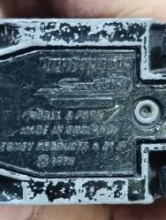 O15----Matchbox Model A Ford, 1979 oyuncak araba--YORGUN