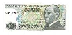 7.Emisyon 1.Tertip 10 Türk Lirası Seri C01 - ÇİL TCK10103