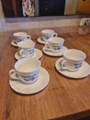 Sıfır vitrin ürünü Arcopal france 6 lı fincan takımı