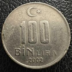 Türkiye 100 Bin Lira 2002