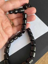 OSMANLI BENZETME ÇEYREK ASIRLIK ATEŞ KEHRİBAR İRİ BOY KOLEKSİYONLUK TESBİH