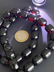 30-40 YILLIK OSMANLI BENZETME KEHRİBAR ÇOK İRİ BOY TESBİH