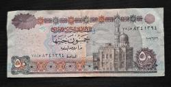 Mısırd 50 Pound ÇT KAĞIT PARA