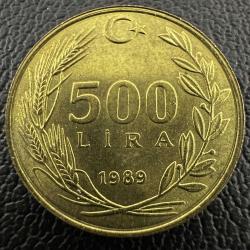 Türkiye 500 Lira 1989