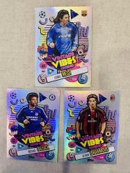 Topps Vintage Vibes Messi , İbrahimovic , Ballack
