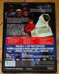 Dvd - E.T.   THE EXTRA TERRESTRIAL  2 DİSK 20.YIL ÖZEL VERSİYONU