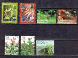 2007 HAYVANLAR ve BİTKİLER KONULU MNH PULLAR.