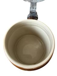 Alman Nostaljik Zin Kapaklı Tankar Bira Bardağı