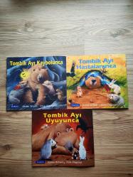 KARMA WİLSON KİTAPLARI - TOMBİK AYI UYUYUNCA - TOMBİK AYI HASTALANINCA - TOMBİK AYI KAYBOLUNCA ( 3 KİTAP )
