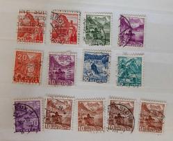 İsviçre Klasik pullar lotu