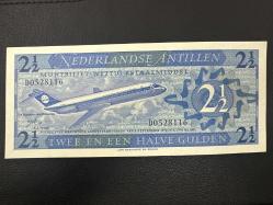 Hollanda Antilleri 2½ Gulden 1970. Çil