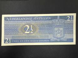 Hollanda Antilleri 2½ Gulden 1970. Çil