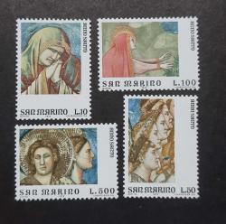 1975  San Marino  -  KUTSAL YIL Anno Santo  - MNH - DAMGASIZ MNH  Pul TAM SERİ  -  YABANCI Posta Pulu