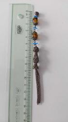 OSMANLI DÖNEMİ ANTİK MUHTEŞEM GÜMÜŞ SARAYSAL TESPİH PÜSKÜLÜ HHH3Y2 PEK ÇIKMAZ