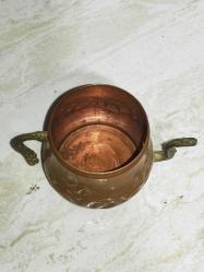 20174-ÇOK ŞİRİN BAKIR MİNİ KAPAKSIZ DEMLİK