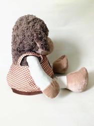 Flo'sToys Love Yazılı Kuzu Peluş Oyuncak Etiketi Üzerinde 70 cm