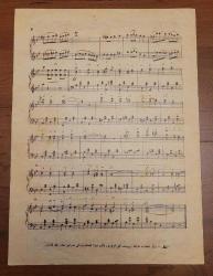 OSMANLICA İSTİKLAL MARŞI. ESKİ KOLEKSİYON BASKISIDIR. NEFİS GÖRSELLİ.