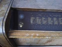 1951 yılı  blaupunkt ışıklı antika radyo