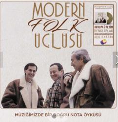 Müziğimizde Bir Doğru Nota Öyküsü (Renkli Plak) - Plak Modern Folk Üçlüsü  LP  PLAK SIFIR JELATİNLİ YENİ BASKIDIR 2026