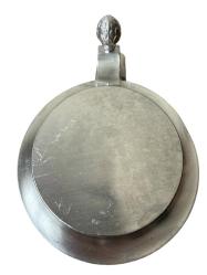 Nostaljik Alman Zinn Kapaklı Bira Bardağı TANKART