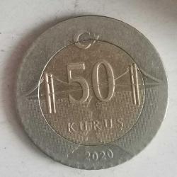 TÜRKİYE  2020   50  KURUŞ