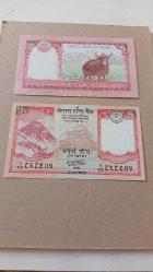 Nepal 5 rupi çil kondisyon