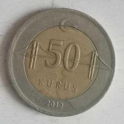 TÜRKİYE  2013    50  KURUŞ