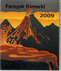 2009 Faroe Adaları Resmi Pul Yıllığı Føroysk Frimerki Koleksiyon Albümü