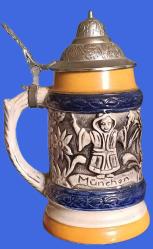 LOT.11 » Almanya üretimi Orijinal Damgalı Münihli Çocuk Görselli Antika Kolleksiyonluk Tankart