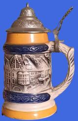 Almanya üretimi Orijinal Damgalı Münihli Çocuk Görselli Antika Kolleksiyonluk Tankart