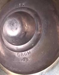 Almanya üretimi Orijinal Damgalı Münihli Çocuk Görselli Antika Kolleksiyonluk Tankart