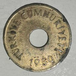TÜRKİYE  1950  1  KURUŞ